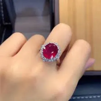 Silver Gemstone Rings